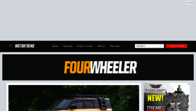 What Fourwheeler.com website looked like in 2021 (2 years ago)
