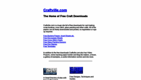 What Freecraftdownloads.co.uk website looked like in 2021 (2 years ago)