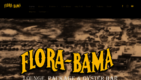 What Florabama.com website looked like in 2021 (2 years ago)