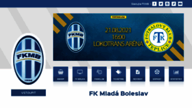 What Fkmb.cz website looked like in 2021 (2 years ago)