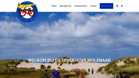 What Fietsverhuur-molenaar.nl website looked like in 2021 (2 years ago)
