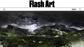 What Flash---art.com website looked like in 2021 (2 years ago)