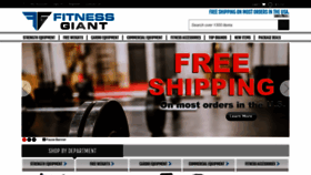 What Fitnessgiant.com website looked like in 2021 (2 years ago)
