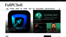 What Fullpcsoftware.com website looked like in 2021 (2 years ago)