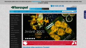 What Florexpol.eu website looked like in 2021 (2 years ago)
