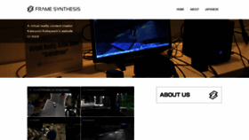 What Framesynthesis.com website looked like in 2021 (2 years ago)