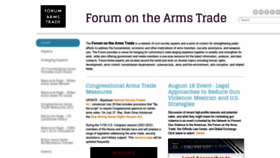 What Forumarmstrade.org website looked like in 2021 (2 years ago)