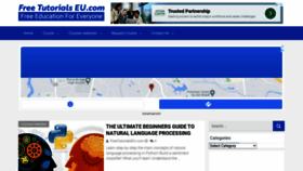 What Freetutorialseu.com website looked like in 2021 (2 years ago)