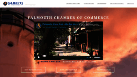 What Falmouthchamber.com website looked like in 2021 (2 years ago)