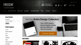 What Freedxf.com website looked like in 2021 (2 years ago)