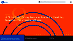 What Fastercures.org website looked like in 2021 (2 years ago)