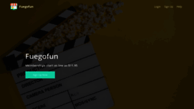 What Fuegofun.com website looked like in 2021 (2 years ago)