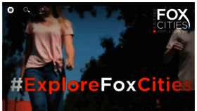 What Foxcities.org website looked like in 2021 (2 years ago)