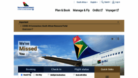 What Flysaa.com website looked like in 2021 (2 years ago)