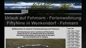 What Fehmarn-urlaub.de website looked like in 2021 (2 years ago)