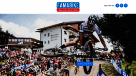 What Famabike.com website looked like in 2021 (2 years ago)