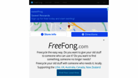 What Freefong.com website looked like in 2021 (2 years ago)