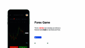 What Forexgame.net website looked like in 2021 (2 years ago)