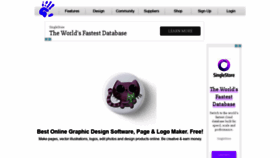 What Fatpaint.com website looked like in 2021 (2 years ago)