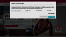 What Fitnessraum.de website looked like in 2021 (2 years ago)