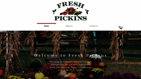 What Fresh-pickins.com website looked like in 2021 (2 years ago)