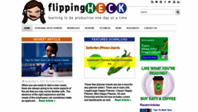 What Flippingheck.com website looked like in 2021 (2 years ago)