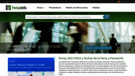 What Feriasinfo.es website looked like in 2021 (2 years ago)