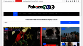 What Fakazahub.com website looked like in 2021 (2 years ago)
