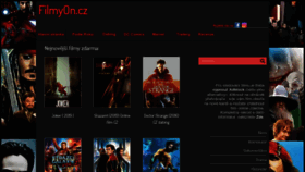 What Filmyon.cz website looked like in 2021 (2 years ago)