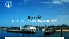 What Fireisland.com website looked like in 2021 (2 years ago)