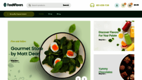 What Foodnflavors.com website looked like in 2021 (2 years ago)