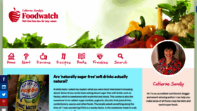 What Foodwatch.com.au website looked like in 2021 (2 years ago)