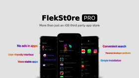 What Flekstore.com website looked like in 2021 (2 years ago)