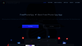 What Freephonespy.net website looked like in 2021 (2 years ago)