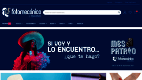 What Fotomecanica.mx website looked like in 2021 (2 years ago)