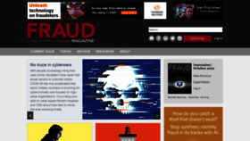 What Fraud-magazine.com website looked like in 2021 (2 years ago)