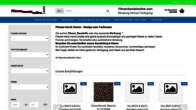 What Fliesenhandelonline.com website looked like in 2021 (2 years ago)