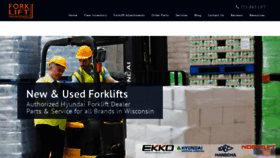 What Forkliftmgmt.com website looked like in 2021 (2 years ago)