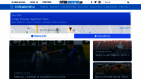 What Futbolargentino.com website looked like in 2021 (2 years ago)