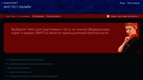 What Fnp-test.nadzor-info.ru website looked like in 2021 (2 years ago)