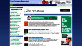 What Freecomputerbooks.com website looked like in 2021 (2 years ago)