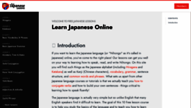 What Freejapaneselessons.com website looked like in 2021 (2 years ago)
