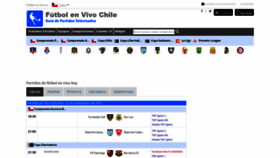 What Futbolenvivochile.com website looked like in 2021 (2 years ago)