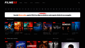 What Filmesx.biz website looked like in 2021 (2 years ago)