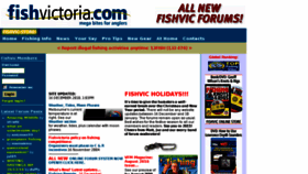 What Fishvictoria.com website looked like in 2011 (13 years ago)