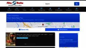 What Filmyquotes.com website looked like in 2021 (2 years ago)