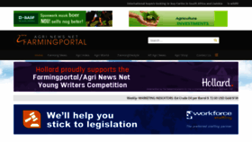What Farmingportal.co.za website looked like in 2021 (2 years ago)