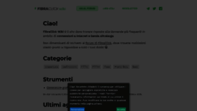 What Fibra.click website looked like in 2021 (2 years ago)