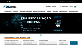 What Fdc.org.br website looked like in 2021 (2 years ago)