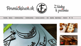 What Formickaren.sk website looked like in 2021 (2 years ago)